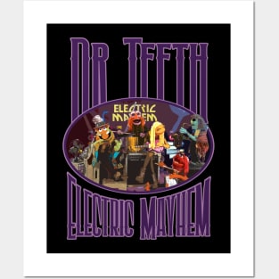 The electric mayhem with dr teeth Posters and Art